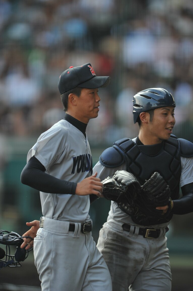2011年甲子園。2年生エースの柳裕也　©Hideki Sugiyama