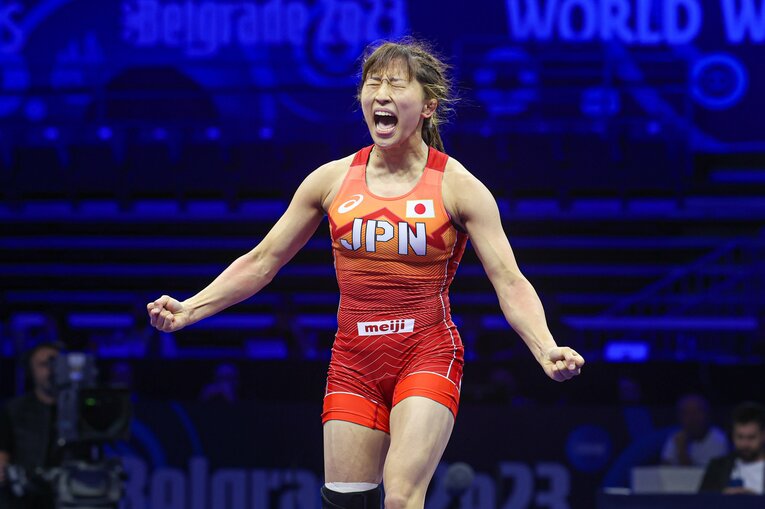 世界選手権で4度目の優勝を飾った2023年のベオグラード大会　©Getty Images