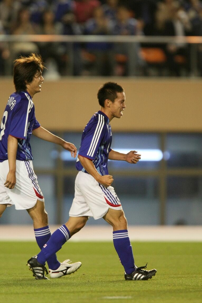 2007年の長友佑都（21歳）　©Sports Graphic Number