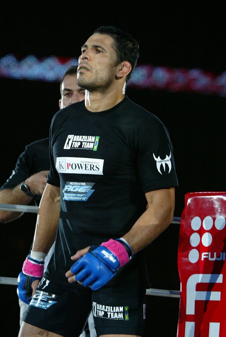 第6試合ではアントニオ・ホドリゴ・ノゲイラがヒース・ヒーリングと対戦　©Susumu Nagao