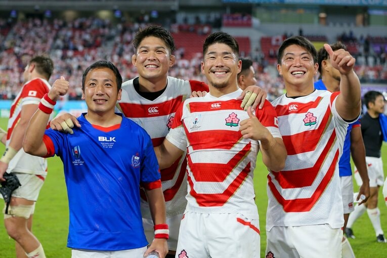 ＜ラグビーW杯＞日本vs.サモア（2019年）©JMPA