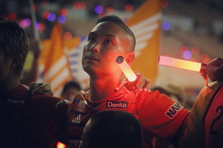 2019年10月5日、J2第35節の鹿児島ユナイテッドFC戦　©︎Takahito Ando