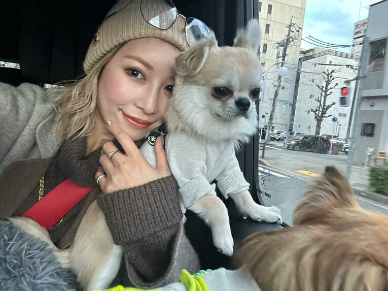 インスタには愛犬との時間など充実した日々の様子を投稿していた（本人提供）