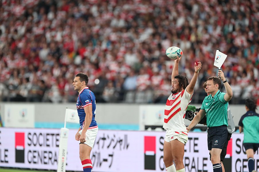 今、大きく感じる堀江翔太の言葉。「準々決勝も勝って準決勝まで行く」<Number Web> photograph by Naoya Sanuki