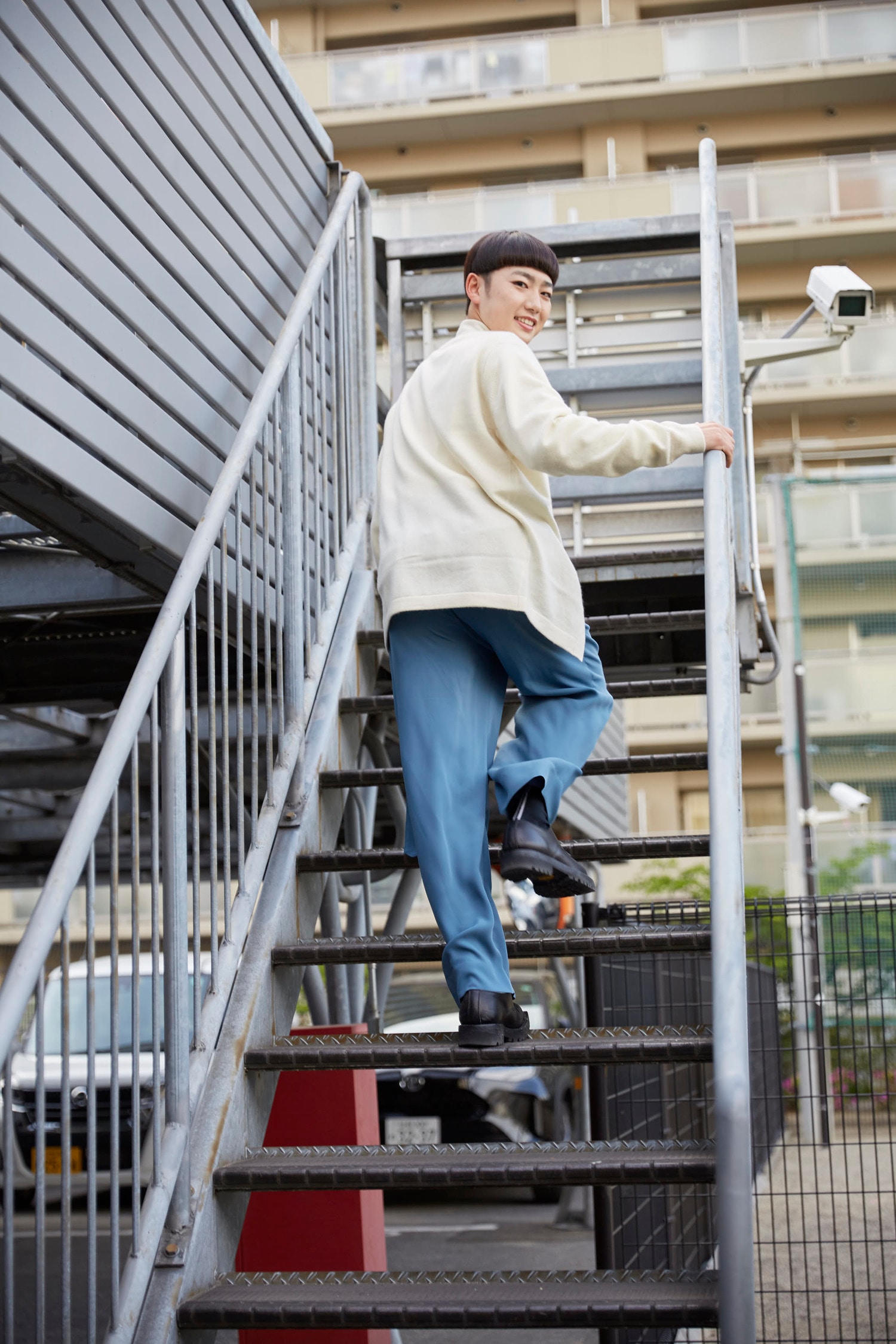 パッツンと切り揃えられた前髪で現れた斎藤新(20歳)。12歳で全国ポニー競馬選手権優勝。2019年は42勝で最多勝利新人騎手に ©Yoichi Nagano