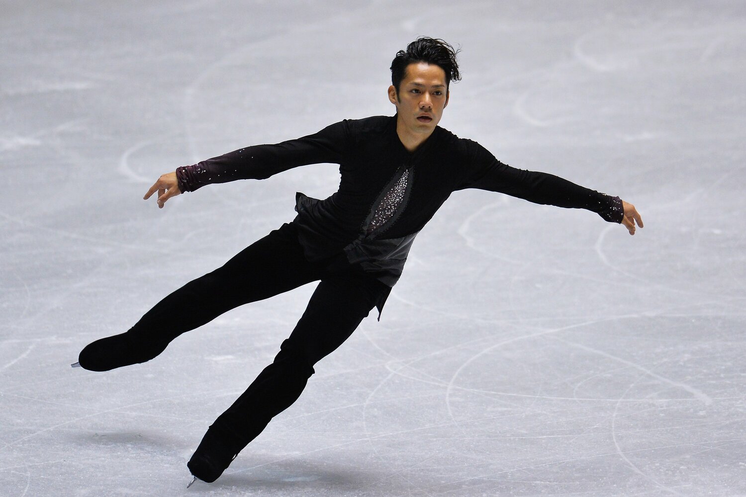 2013年のNHK杯に出場した際の高橋大輔 ©Getty Images