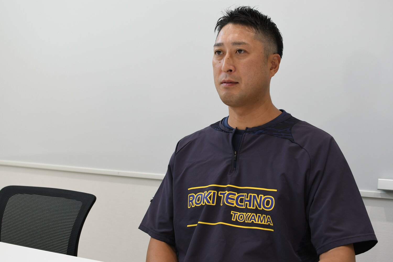 インタビューに答える現在の藤田太陽氏　©NumberWeb