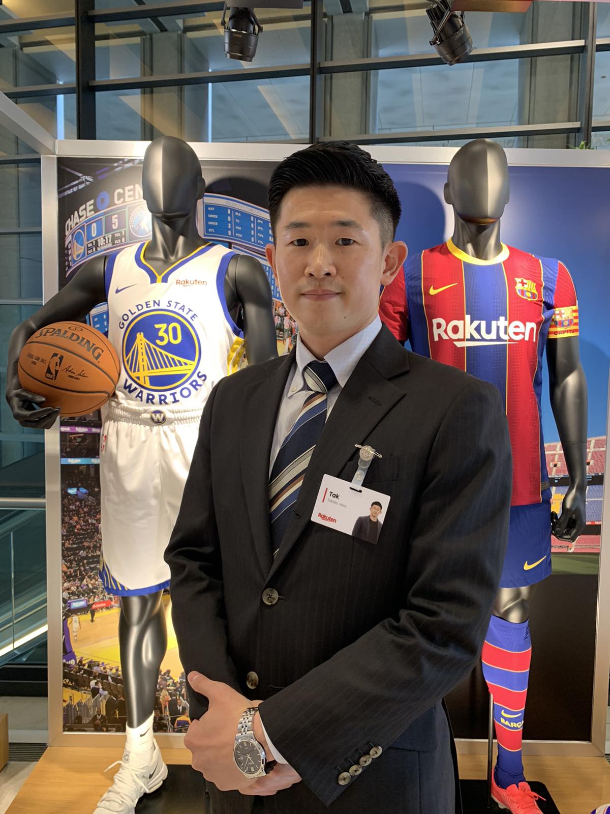 プロジェクト発案者の原毅人氏。現役時代は青森ワッツ、埼玉ブロンコス、大分・愛媛ヒートデビルズでプレーした ©Rakuten Group, Inc.