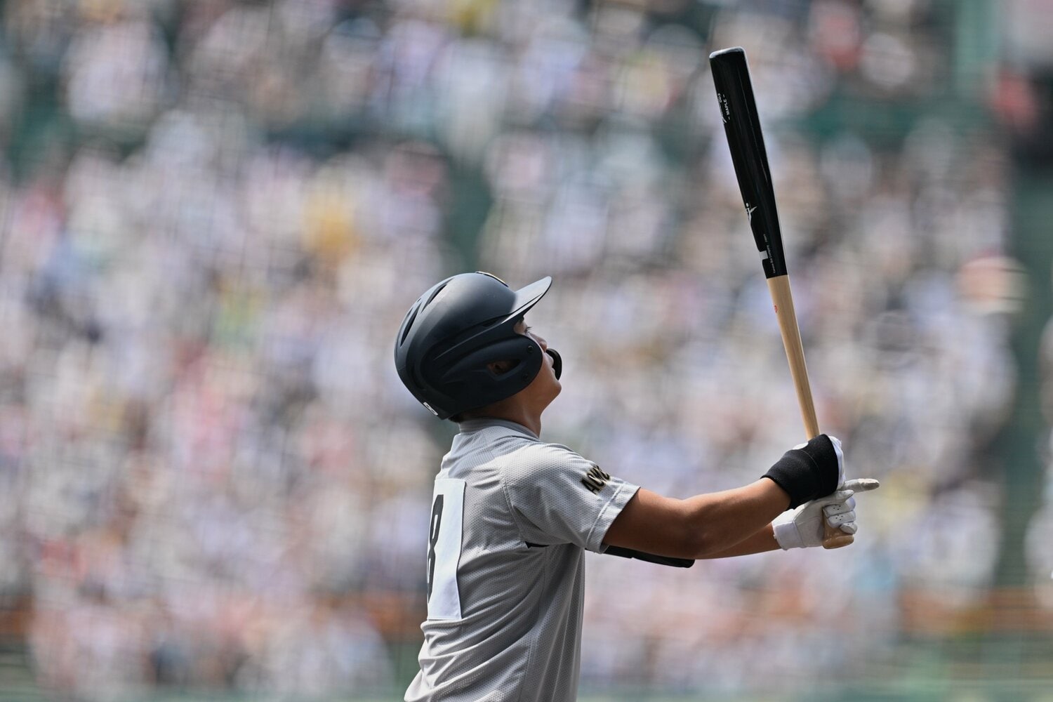 木製バットで話題を呼んだ青森山田の對馬陸翔は國學院大に進学　©Hideki Sugiyama