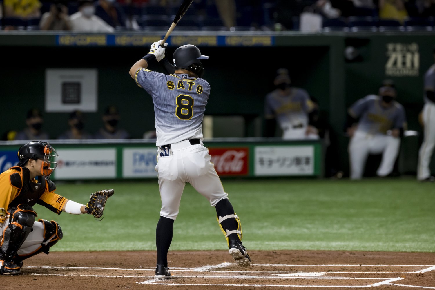 山崎武司氏が指摘しているのは左足の「ため」だ　©Kiichi Matsumoto