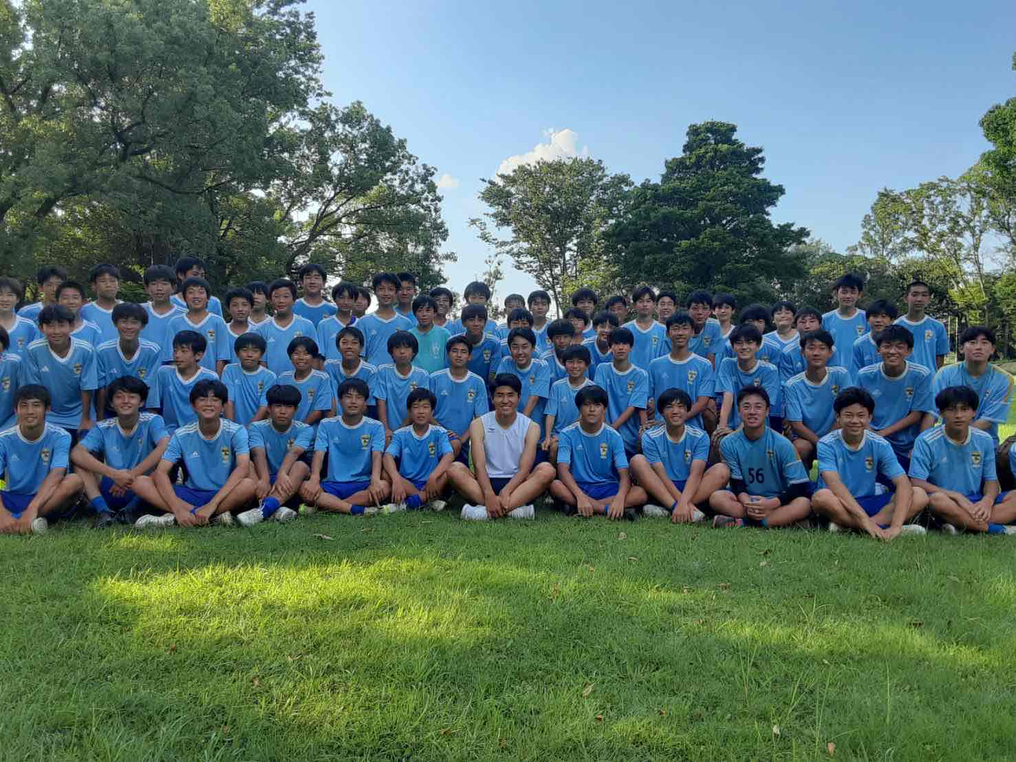 FC DIVINEに所属する選手たちにとっても、淳之介は最高のお手本だ ©FC DIVINE
