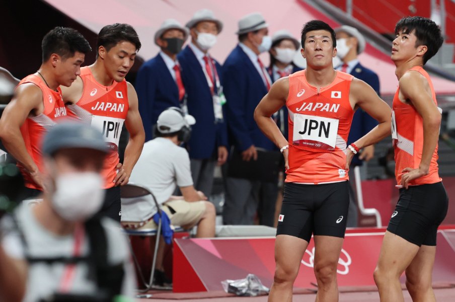 400mリレーで「攻めバトンに賭けるしかなかった」事情…日本の短距離はなぜ“惨敗”してしまったのか？＜Number Web＞ photograph by JIJI PRESS
