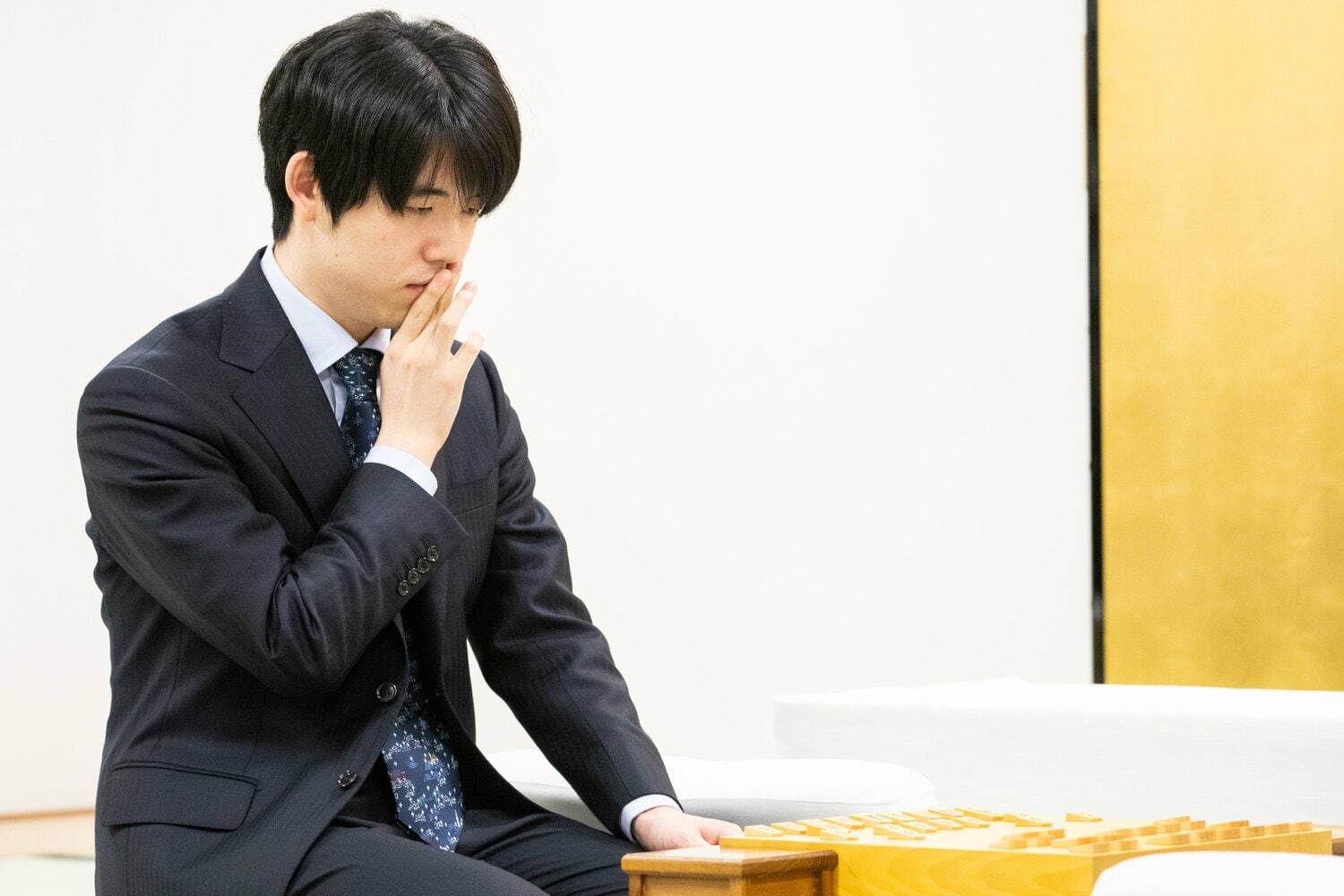 藤井は2年連続で銀河戦決勝で丸山の前に敗れた（撮影は別日） ©Nanae Suzuki