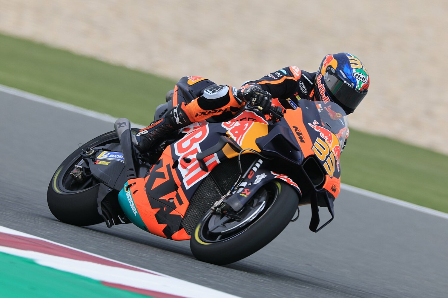 2位に入ったKTMのビンダー。21年のチェコGPではチームに初勝利をもたらしている