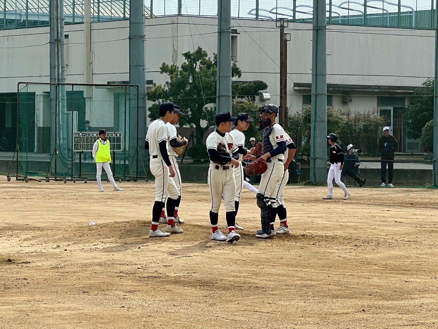 選手自身が頭を使うことがノーサイン野球の真髄でもある　©Takeshi Shimizu