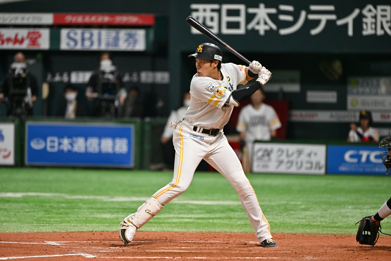 ソフトバンク・柳田悠岐　©︎Hideki Sugiyama