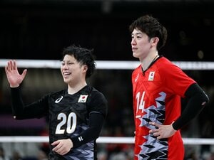 パリ五輪後に石川祐希（右）とかわした会話を明かした山本智大