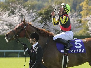エリ女はラッキーライラックがルメール騎乗で連覇か？ デアリングに隠れた3歳牝馬のレベルに注目＜Number Web＞ photograph by Kyodo News