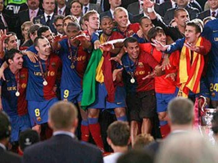 バルサ優勝を支えた知られざる「映像」。～ペップが決勝前に施した秘策～＜Number Web＞ photograph by Daisuke Nakashima