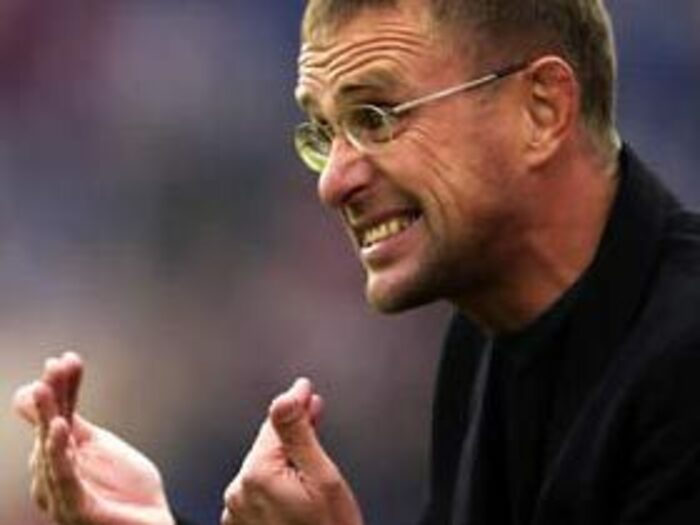 シャルケ04のミスター・プロフェッサー。＜Number Web＞ photograph by AFLO