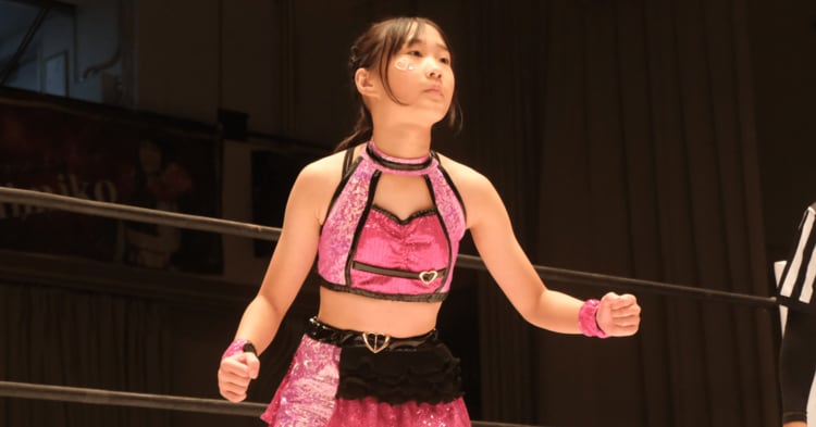 プロレス】11歳NENE選手がディアナでプロデビュー。ジャガー横田