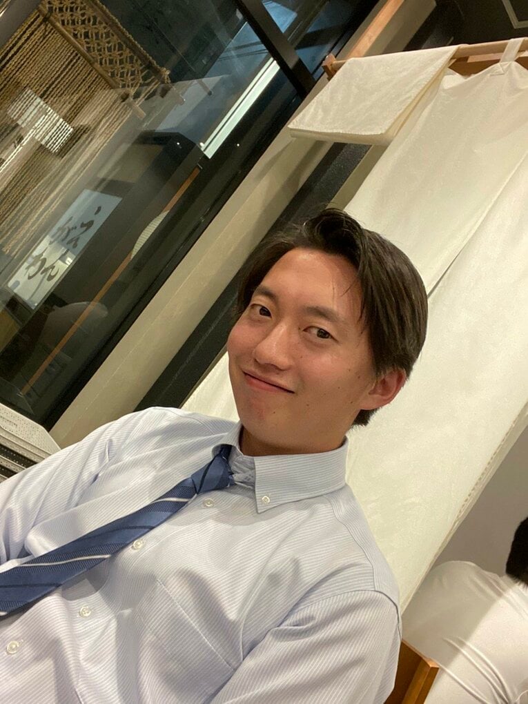 サラリーマン時代　写真は本人提供