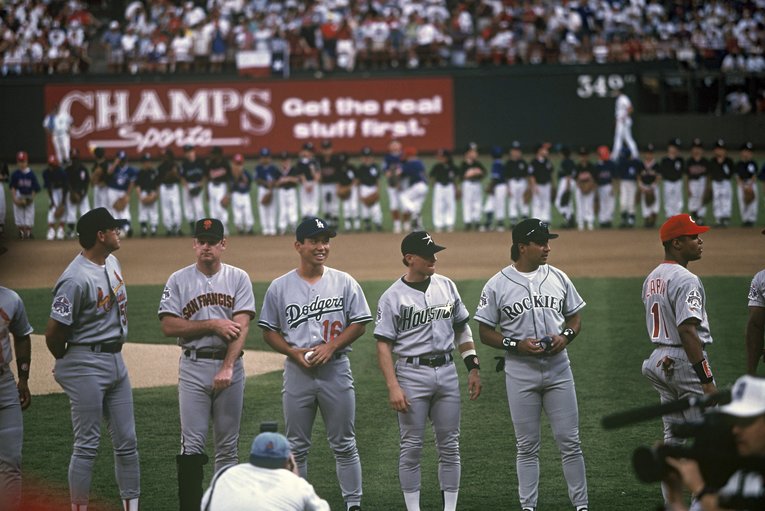 1995年MLBオールスターゲーム　©︎Kazuaki Nishiyama