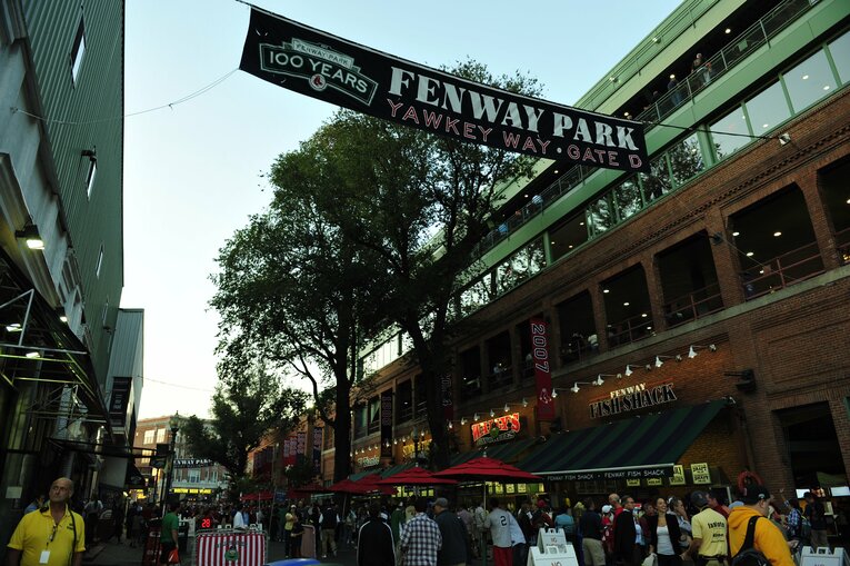 2012年撮影のフェンウェイパーク周辺　©Naoya Sanuki