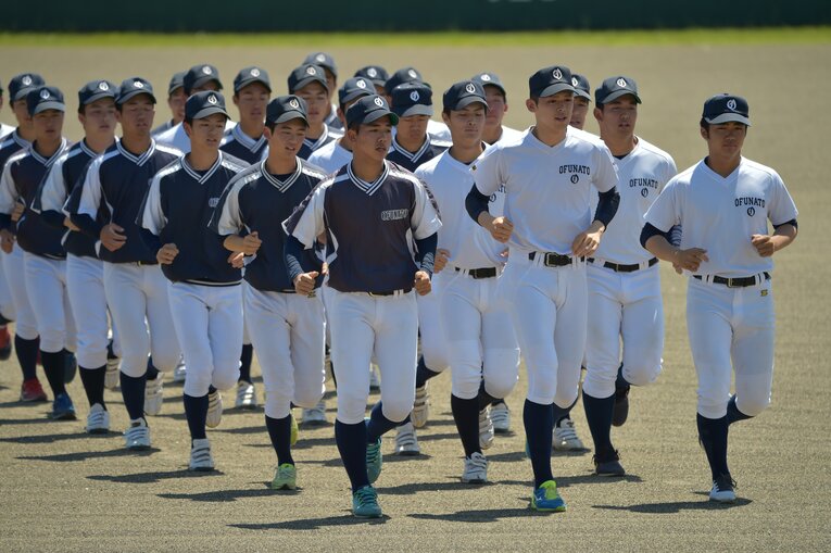 2019年、夏の岩手大会。2回戦の様子　©Hideki Sugiyama