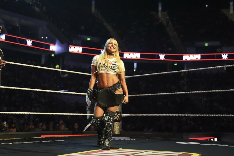 現役のWWEトップスターでありながら三池映画に出演するリヴ・モーガン　©Getty Images