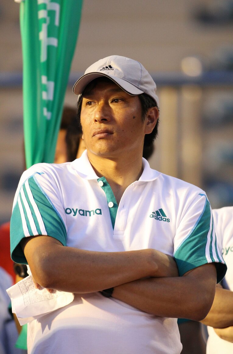 2013年、当時46歳の原監督　©AFLO