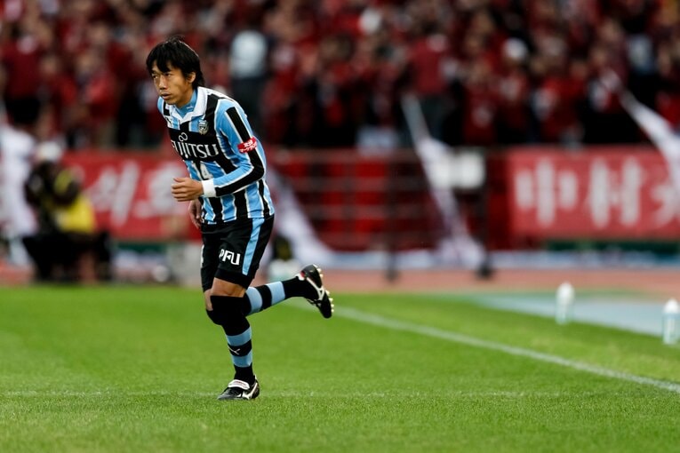 現役時代の中村憲剛　©Sports Graphic Number