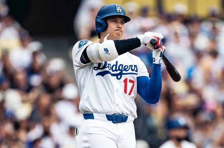 渡米後のフィジカルアップが顕著なドジャースの大谷翔平。やはり…野球は筋肉がすべてなのか？ ／ photograph by Kiichi Matsumoto