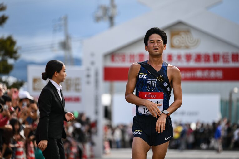 今季の大学駅伝では苦戦が続いていた　©Nanae Suzuki