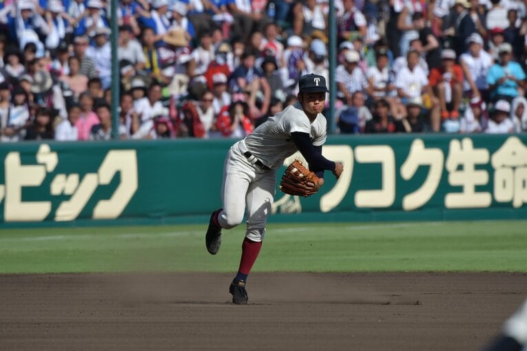 4位。2018年の大阪桐蔭（根尾昂）　©BUNGEISHUNJU