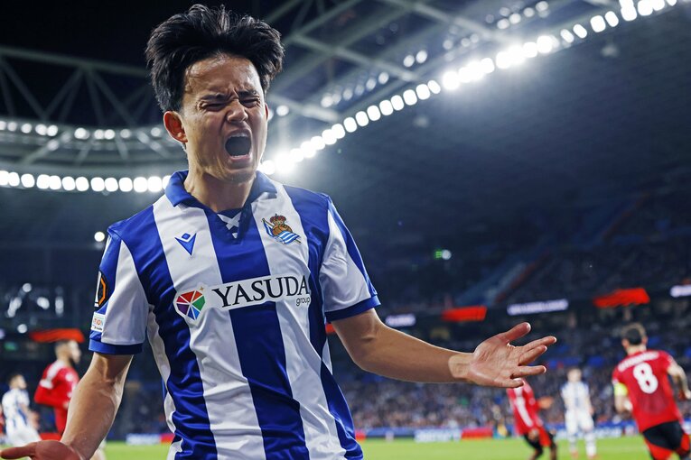 推定2.5メートルの至近距離から久保の雄叫びを激写