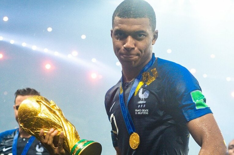 キリアン・ムバッペ ／ photograph by Takuya Sugiyama/JMPA