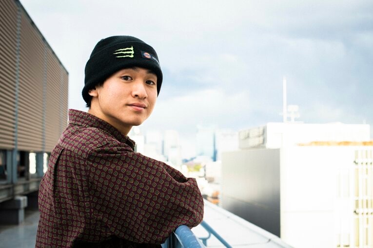 北京冬季五輪の男子スノーボードハーフパイプに出場した平野海祝。本大会の決勝では、世界記録となる7.4ｍの驚愕のメソッドを披露した。兄は金メダリストの平野歩夢（画像をクリックすると、そのほかの「厳選撮りおろしフォト」もご覧になれます）　©Asami Enomoto