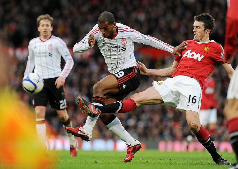 2011年1月、FA杯でのバベル。この数日後、ウェブ主審への不服をSNS上にアップした　©Getty Images