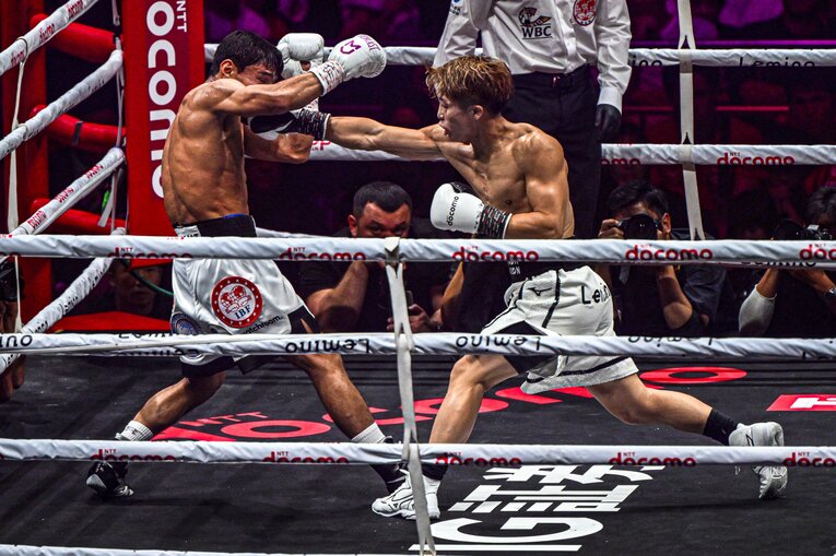 井上尚弥vs.ムロジョン・アフマダリエフ。9月14日、IGアリーナ　©Takuya Sugiyama