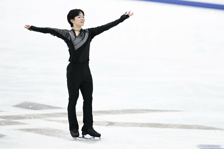 全日本選手権SPの演技　©︎Asami Enomoto