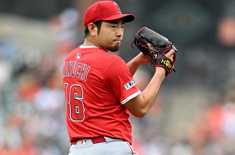 抜群の安定感でエンゼルスを支える菊池雄星（34歳） ／ photograph by Getty Images