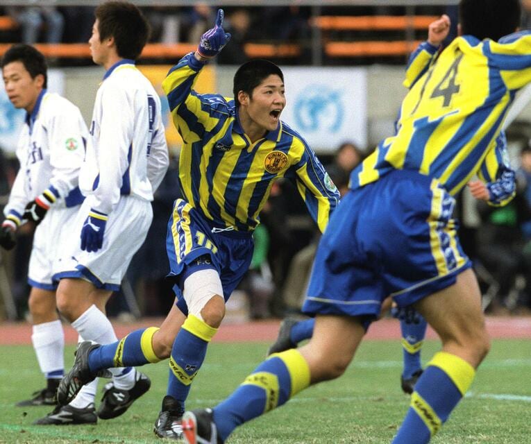 国見時代の大久保嘉人　©JIJI PRESS