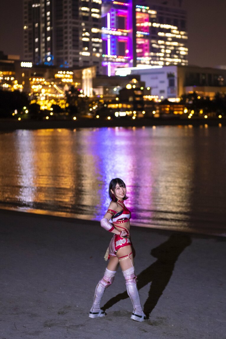 「芸能人に何ができる」批判も…大河出演女優・向後桃が辿り着いた“約束の地”「私はスターダムでプロレスがしたい」《特別グラビア》(22)