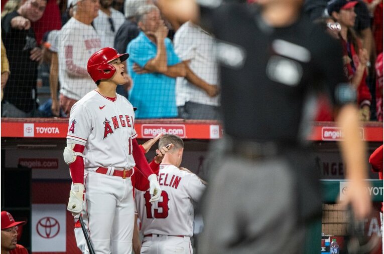 2021年の大谷　©Nanae Suzuki