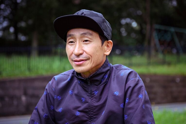 2020年に行われた横山親子の鼎談、和生の父・横山典弘　©Takuya Sugiyama