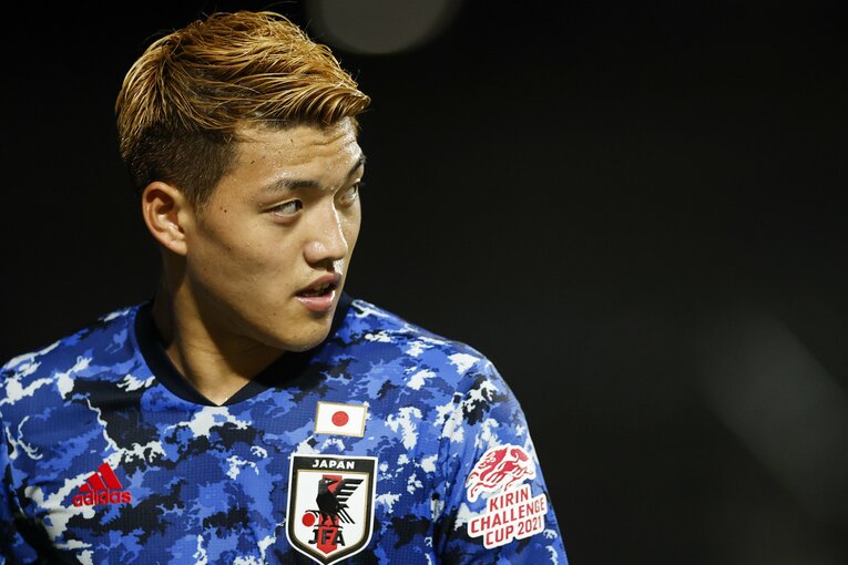 10番を背負う堂安律　©︎Ryo Kubota