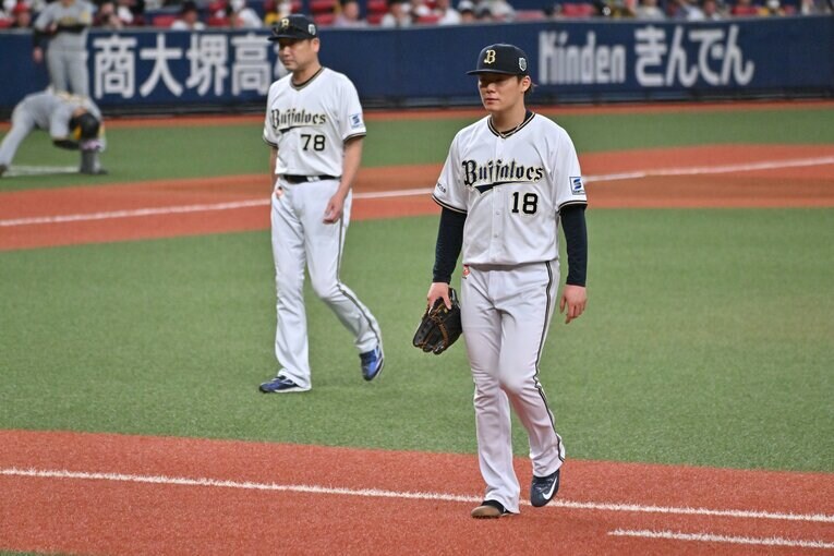 落ち込んでいる様子が読み取れる降板時の様子　©Hideki Sugiyama