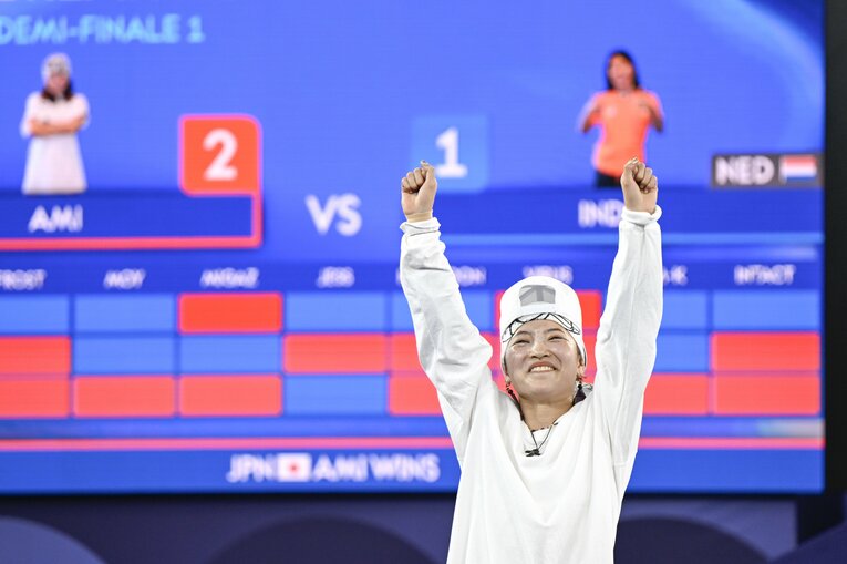 準決勝でINDEA（オランダ）を2-1でくだし満面の笑顔　©︎Asami Enomoto /JMPA