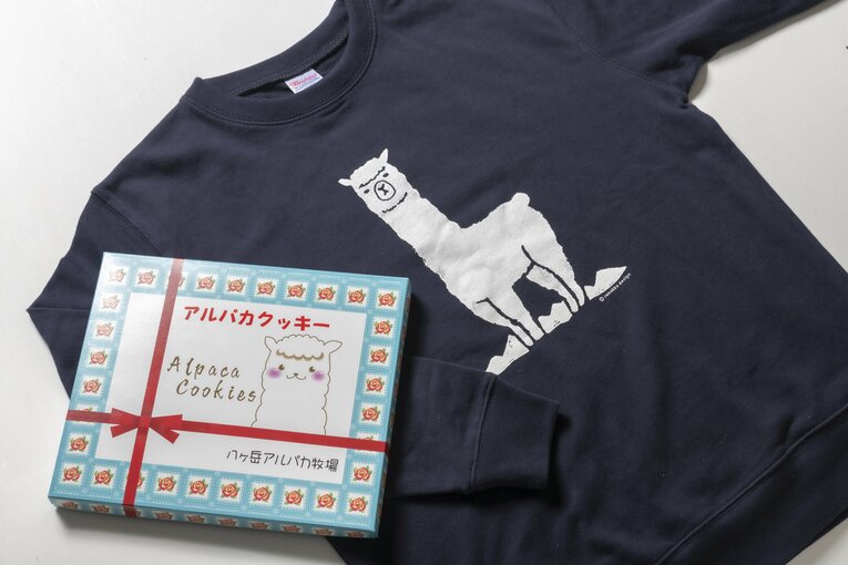 「パカ券」も使用可能な、施設内で販売されているグッズの一例